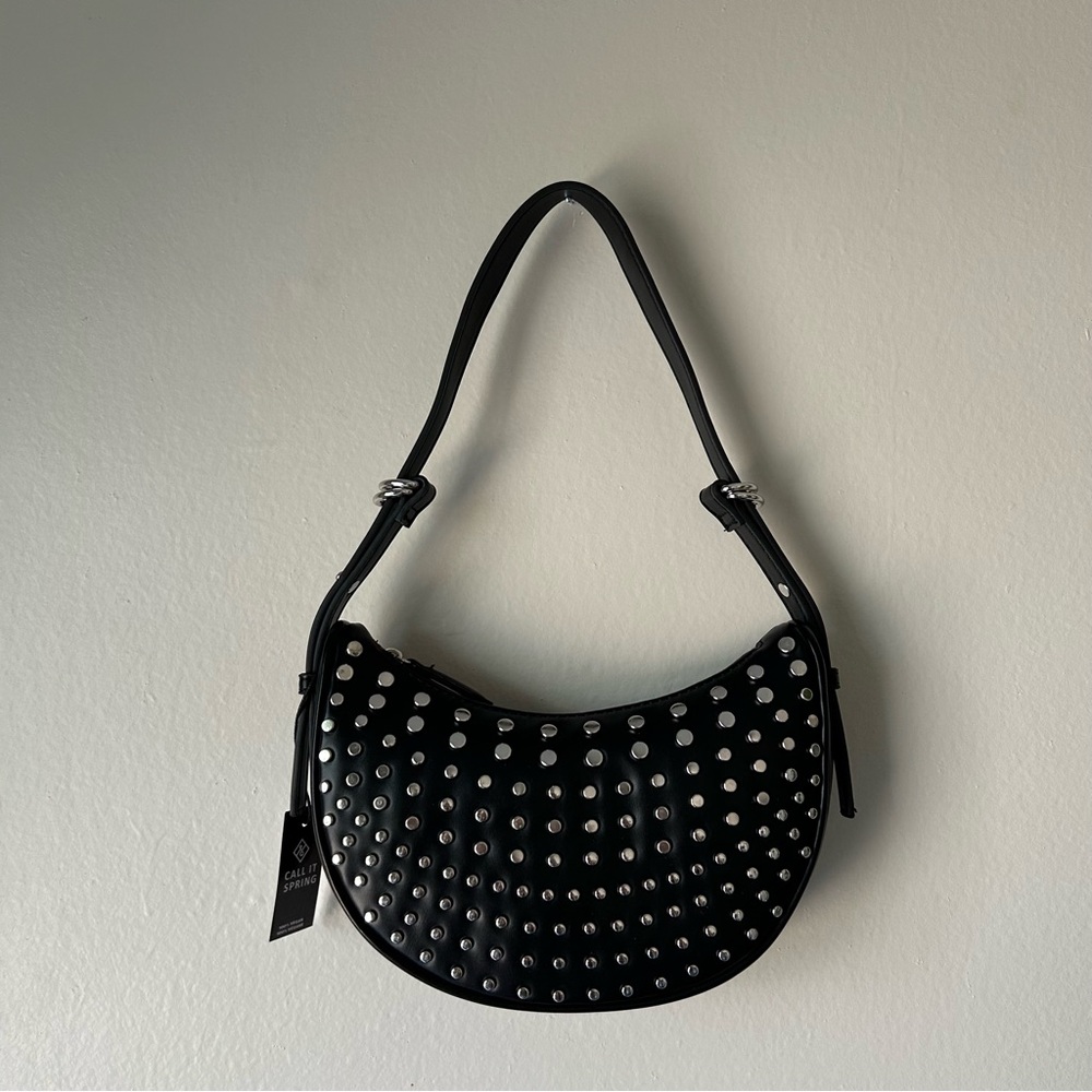 NWOT Studded Shoulder Bag